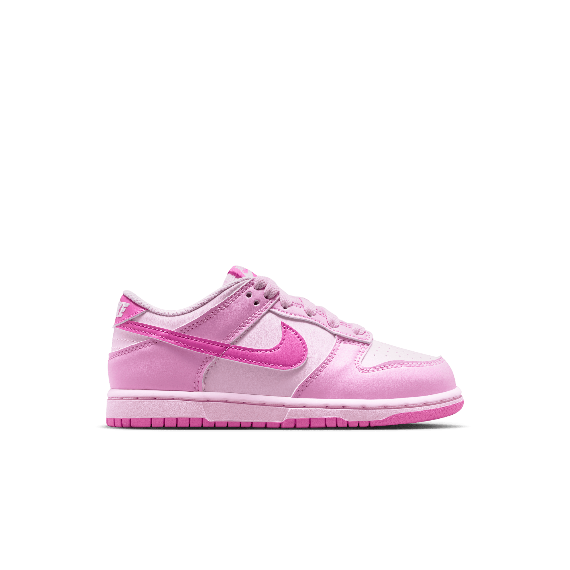 Nike Dunk Low Preschool Girls' "Pink Rise/Playful Pink/Pink Foam/White" Shoe